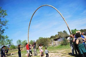 Bioconstrucció de la cúpula les Esplanes